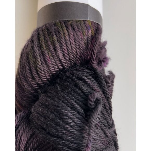Worsted-weight, Midnight Purple Yarn, by Indie Dyer Fiona Kay - Picture 4 of 5